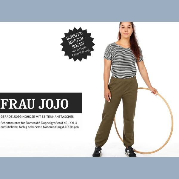 Papierschnittmuster, Frau Jojo