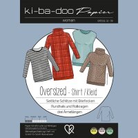 Papierschnittmuster, Ki-ba-doo, Basic Oversized Shirt