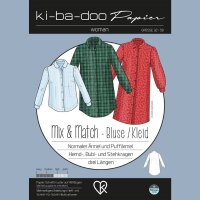 Papierschnittmuster, Ki-ba-doo, Mix&Match Basic Bluse