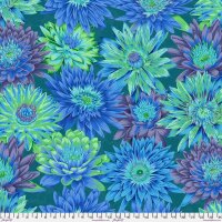 Kaffe Fassett, Tropical Water Lilies, blue